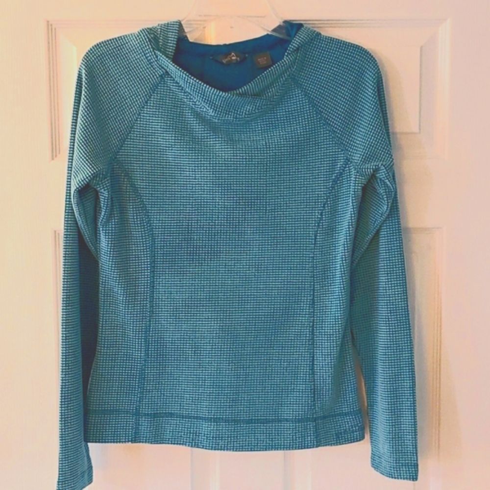 Eddie Bauer Hoodie Sweatshirt. Size S.  Turquoise